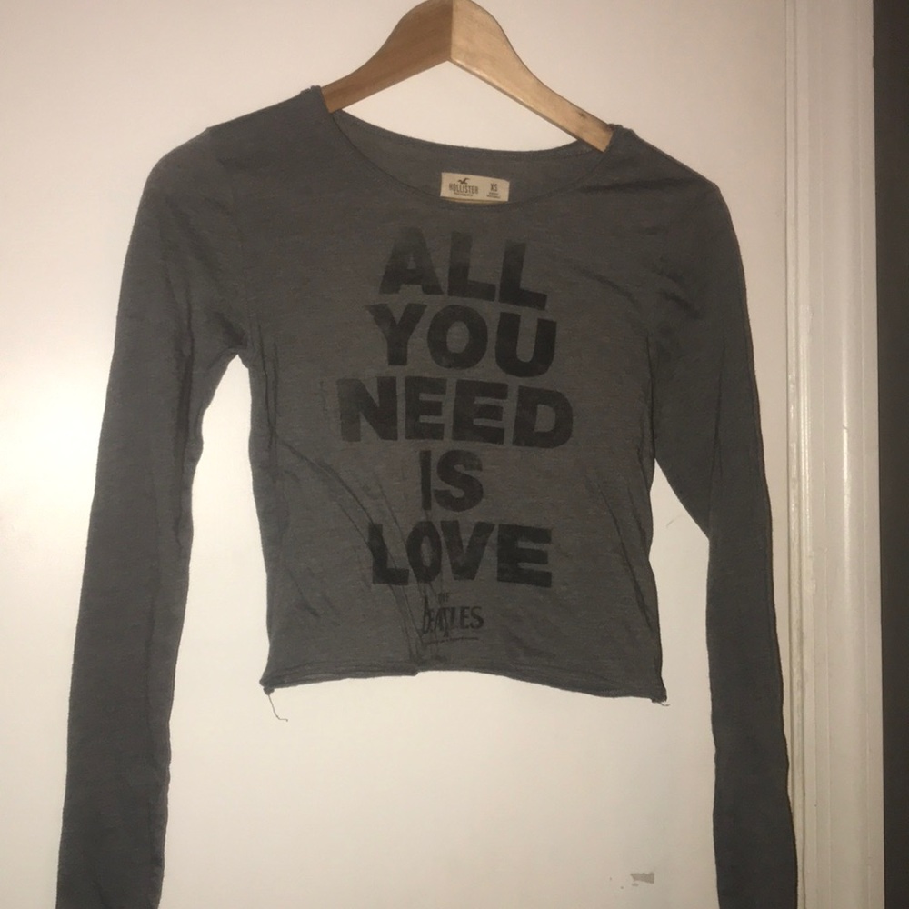 Hollister crop top, cutest ever!!